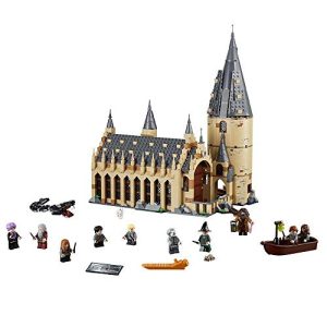 LEGO 75954 Harry Potter Hogwarts Great Hall Building Kit – 878 Pieces