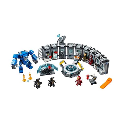 LEGO 76125 Super Heroes Marvel Avengers Iron Man Hall of Armor, Modular Lab with 6 Marvel Universe Minifigures, Playset - Image 5