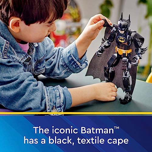 LEGO DC Batman Building Figure 76259 Buildable DC Action Figure, Fully Assembled DC Toy to Play and Display with Cape and Authentic Details from the Batman Returns Film, Batman Toy - Image 4