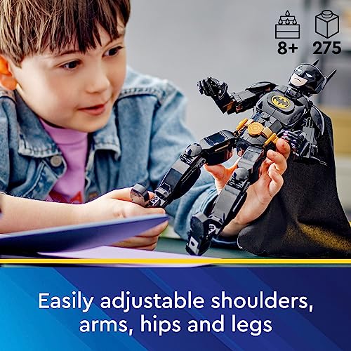 LEGO DC Batman Building Figure 76259 Buildable DC Action Figure, Fully Assembled DC Toy to Play and Display with Cape and Authentic Details from the Batman Returns Film, Batman Toy - Image 5