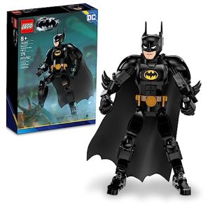 LEGO DC Batman Building Figure 76259 Buildable DC Action Figure, Fully Assembled DC Toy to Play and Display with Cape and Authentic Details from the Batman Returns Film, Batman Toy