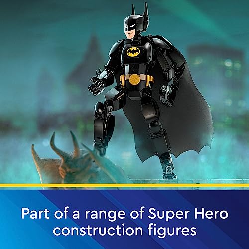 LEGO DC Batman Building Figure 76259 Buildable DC Action Figure, Fully Assembled DC Toy to Play and Display with Cape and Authentic Details from the Batman Returns Film, Batman Toy - Image 7