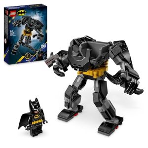 LEGO DC Batman Mech Armour Super-Hero Toy for Kids, Collectible Set with Robot Action Figure and Minifigure, Small Creative Gift for 6 Plus Year Old Boys, Girls 76270