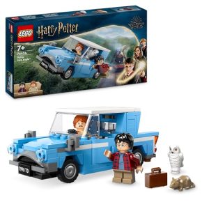 LEGO Harry Potter Flying Ford Anglia Car Toy for 7 Plus Year Old Kids, Boys & Girls, Buildable Model with Ron Weasley Character Minifigure and Hedwig the Owl Figure, Wizarding World Gifts 76424 LEGO Harry Potter Flying Ford Anglia Car Toy for 7 Plus Year Old Kids, Boys & Girls, Buildable Model with Ron Weasley Character Minifigure and Hedwig the Owl Figure, Wizarding World Gifts 76424