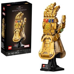 LEGO | Marvel Infinity Gauntlet Building Set for Adults – Avengers Model Kit incl. a Thanos Glove with Infinity Stones – Collectible Gift for Fans – 76191