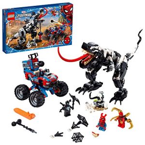 LEGO Marvel Spider-Man Venomosaurus Ambush 76151 Building Toy with Superhero Minifigures; Popular Holiday and Birthday Present for Kids who Love Spider-Man Construction Toys, New 2020 (640 Pieces)
