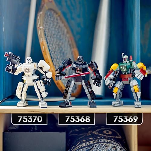 LEGO Star Wars Stormtrooper Mech Set, Buildable Action Figure Model with Jointed Parts, Minifigure Cockpit and Large Stud-Shooter, Collectible Toy for Kids Aged 6 and Up 75370 - Image 7