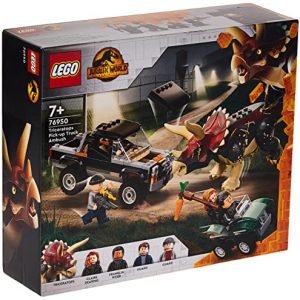 DISCO – ***2022*** (APRIL) 76950 LEGO Jurassic World Triceratops Pick-up Truck Ambush