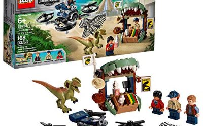 LEGO Jurassic World Dilophosaurus on The Loose 75934 Building Kit, New 2019 (168 Pieces)